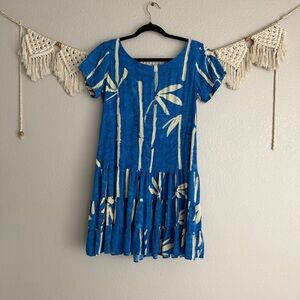 Jams‎ World Blue & White Ruffle Dress